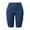 Navy-1, variant on Stamzod Women's Cargo Biker Shorts High Waist Yoga Workout Gym Running Spandex Shorts with Pockets Black XL