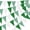 Blue Green White, variant on 49.21 ft 60 Pieces Golf Print Party Pennant Banner Flags Decor Gingham String Triangle Flags for Birthday Baby Shower Golf Camp Bachelorette BBQ Party Decorations Supplies