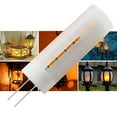 thumbnail image 2 of G4 Flicker Flame Light 12V 2W LED Burning Light Bulb Effect Decor Fire Lamp U K E4J0, 2 of 9