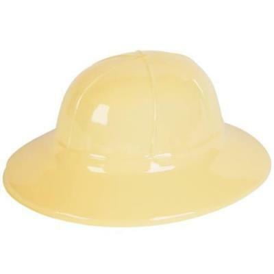 TAN PLASTIC SAFARI HAT - Walmart.com
