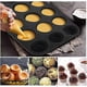 thumbnail image 4 of Silicone Muffin Tray, 33 x 25 cm Muffin Pan, Baking Mould for Muffins Cupcakes, 4 of 5