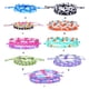 thumbnail image 5 of Qarigey 3 piezas trenzada estilo resistente al agua cera muñeca conjunto de joyas longitud dama decoración Popular encanto mano cadena playa Ropa, zapatos y accesorios Miscelánea tipo 4 4 Qarigey AP010274-04, 5 of 6
