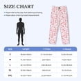 thumbnail image 4 of Naloa Cute Hand Drawn Hearts Pajama Pants Men, PJ Bottoms, Sleep & Lounge Pants-Medium, 4 of 6