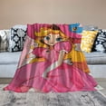 thumbnail image 2 of Orinice Cartoon Princess Blankets Throw Blanket Super Soft Flannel Lightweight Blanket for Boys Girls 50x40 in 40x50in, 2 of 6