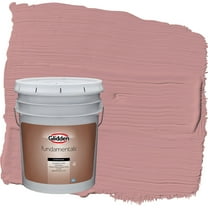 Glidden Fundamentals Floral Tapestry / Pink Satin Exterior Paint, 5 Gallon
