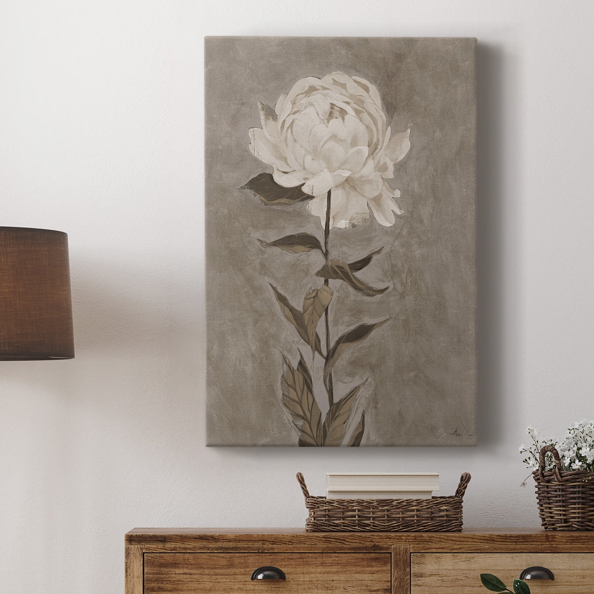 PRETTY AS A PEONY I Premium Gallery Wrapped Canvas - Ready to Hang
