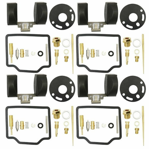 4Sets For Honda Cb750 Four Cb750K 1969-1976 Motorcycle Carburetor Carb Repair Kit Float Bowl Gasket D17 Slide Needle E-Clip Tool