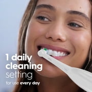 Oral-B Toothbrush, Pro 100 Precision Clean, Battery Power Toothbrush, White