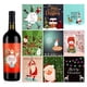 thumbnail image 1 of Kearding 10 unidades/juego de etiquetas adhesivas para botella de vino de Navidad, cubierta para botella de vino de Navidad, adornos para botella de vino Barra de herramientas Kearding HA038643-00, 1 of 6