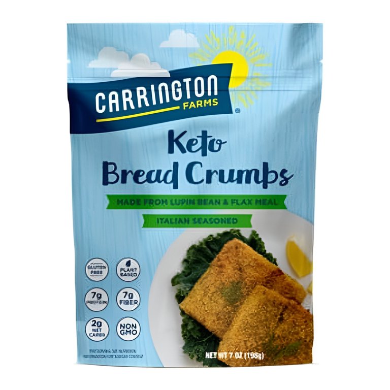 Carrington Farms Keto Gluten Free Breadcrumbs, Italian Flavor, 7.0