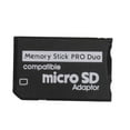 thumbnail image 1 of Memory Stick Pro Duo Adapter, Micro-SD/Micro-SDHC TF Card to Memory Stick MS Pro Duo Card for Sony P, 1 of 5