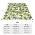 thumbnail image 3 of Sikiie Green Hawaii Palms Ultra-Soft Micro flannel Blanket Luxury All Seasons Warm Blanket for Bedding Sofa and Travel (4 sizes)-40"x30", 3 of 7