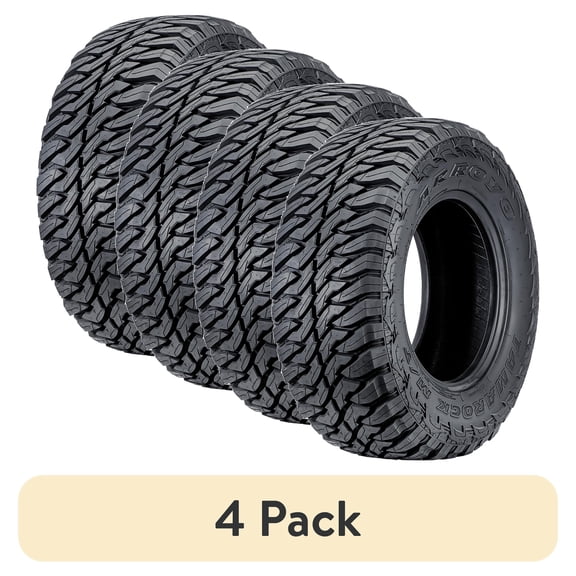 (4 pack) Arroyo Tamarock M/T 33X12.50R18 F/12PLY Truck Tire