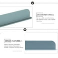 thumbnail image 4 of OUNONA Sink Splashback Guard Removable Water Splashing Guard For Kitchen Silicone Suction Cups Practical, 4 of 8