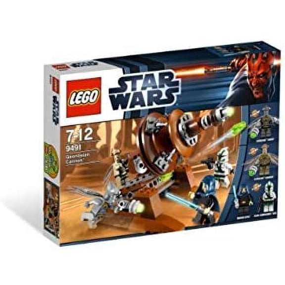 LEGO Star Wars The Clone Wars Geonosian Cannon 9491 Building Set