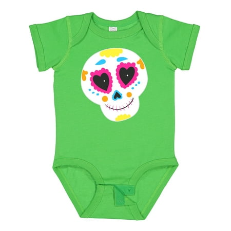 

Inktastic Decorated Skull Gift Baby Boy or Baby Girl Bodysuit