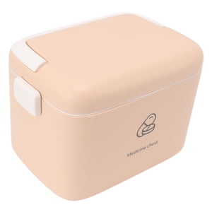 First Aid Storage Box, PP Large Emergency Medicine Kit Case Medicine Storage Organizer For Family,Office And Travel