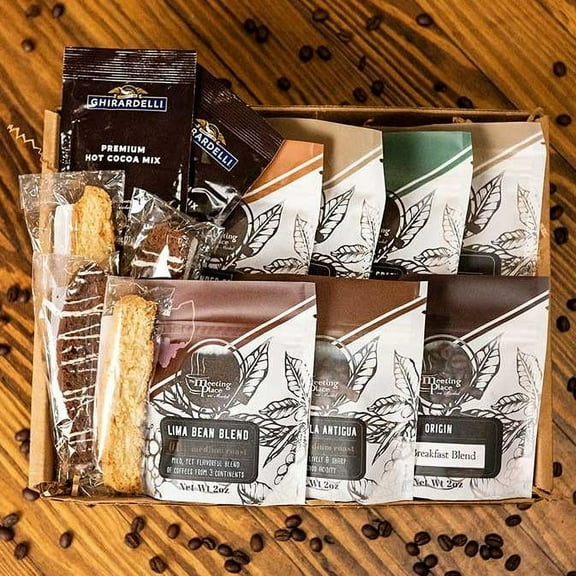 Thank You Gift Basket - Deluxe Coffee Gift Box