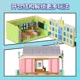 thumbnail image 5 of Chibi Maruko-chan sala de estar escolar bloques de construcción de estilo japonés juguete ensamblado modelo adornos regalo de cumpleaños para niñas, 5 of 5