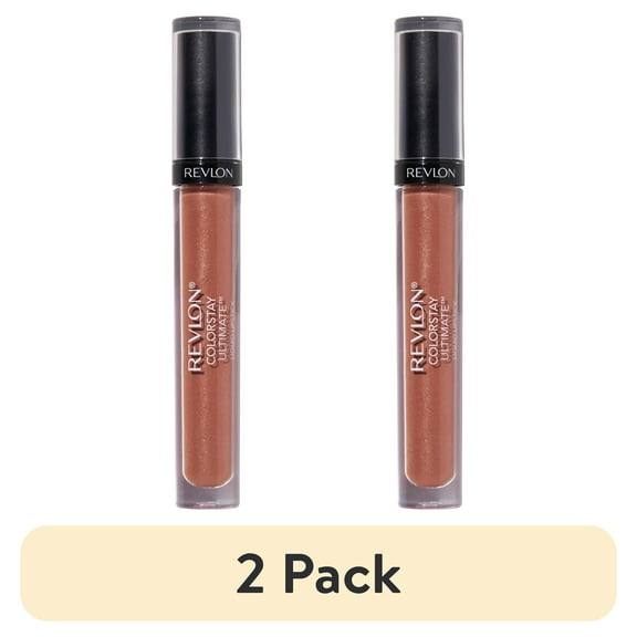 (2 pack) Revlon ColorStay Ultimate Lightweight Satin Liquid Lipstick, 0.1 fl oz