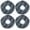 Eufy X10 Pro Omni-Mop-4Pcs, variant on Mopping Pads for Eufy X10 Pro Omni Washable Reusable Premium Microfiber 4 Pack