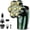 Retro Green, variant on Electric Razors for Women Legs : 5-in-1 Rechargeable Body Shaver, 7D Wet & Dry Bikini Trimmer, IPX7 Waterproof Lady Hair Remover for Face Underarms Pubic, Rose Pink