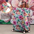 thumbnail image 4 of Pioneer Flower Floral Print Pattern Luggage Cover Fashion Suitcase Cover Baggage Covers Fit 25-28 Inch Luggage (Go Travel), 4 of 5