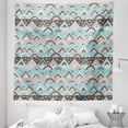 thumbnail image 1 of Peach and Grey Tapestry, Geometrical Triangles and the Round Shapes Orderly Repeated Pattern of Art, Fabric Wall Hanging Decor for Bedroom Living Room Dorm, 5 Sizes, Multicolor, by Ambesonne, 1 of 1
