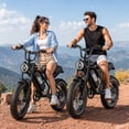 thumbnail image 2 of 750 Rated Electric Bike, 48V 20Ah &28MPH & 65Miles Range, 16''x4'' Fat Tire Mountain Ebike, Removable Battery, Rear Rack, Adult Electric Bicycle,Ages14+ UL2849, 2 of 11