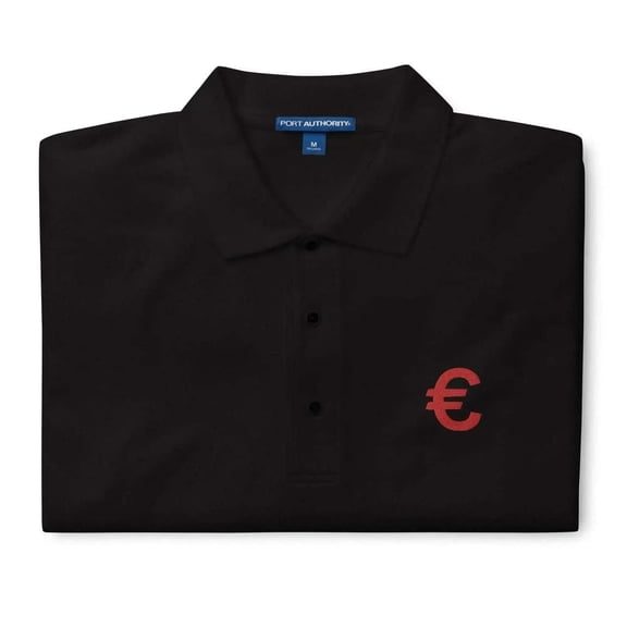 Euro Symbol Polo Shirt