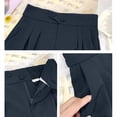 thumbnail image 7 of Endives Women's Dress Pant Wide Leg Suit Trousers Comfortable Elegant Pants Trousers Business Outfit With Pockets S-4XL, 7 of 7