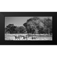thumbnail image 2 of Ortega, Xavier 24x14 Black Modern Framed Museum Art Print Titled - Follow The Leader, 2 of 5