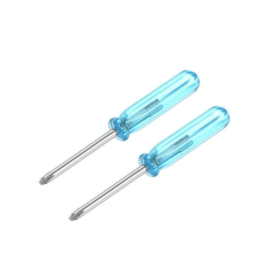 Uxcell Mini Phillips Screwdriver, 2.0mm Cross Head 45mm Length for Small Appliances Repair, 2 pack