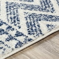 thumbnail image 3 of Livabliss Area Rugs for Living Room, 2x3 Elaziz Global Dark Blue Rug, Bedroom Dining Room Home Decor Stain Resistant Carpet (2' x 2'11"), 3 of 8
