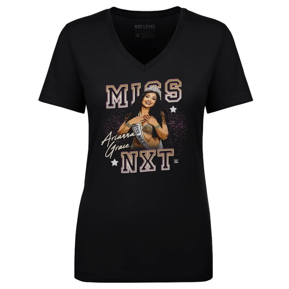 Women's-500 Level  Black Arianna Grace Miss NXT T-Shirt