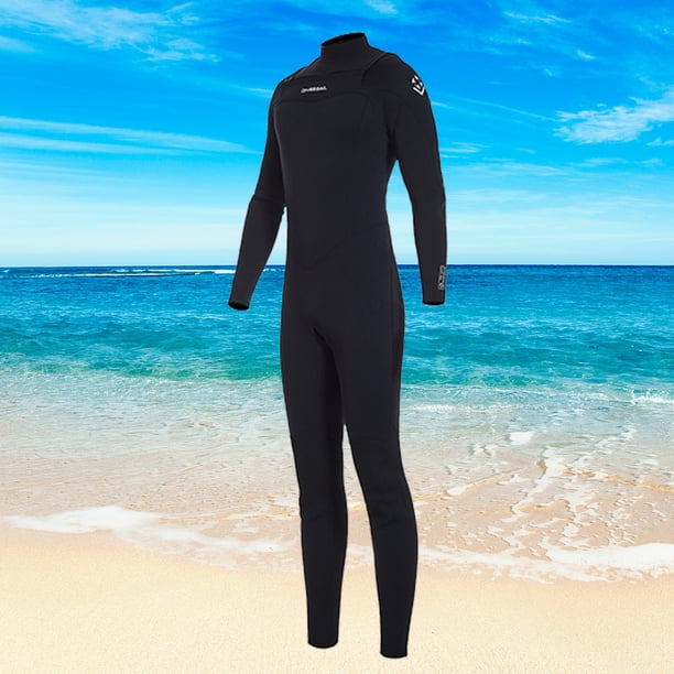Ropa de piel de buceo de neopreno de manga larga con accesorios elásticos para exteriores con cremallera JShteea El nuevo