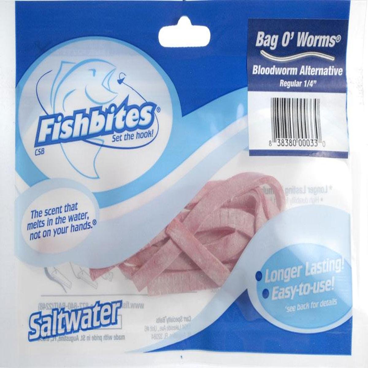 Fishbites Fishbites Bloodworms 1/4 Ll 33