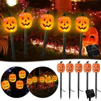 Halloween Ground Lights Halloween Outdoor Squash Lawns Ground Lamp Decorative Light Garden Terrace Layout Halloween Light-Up Yard Stakes