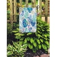 thumbnail image 2 of NUDECOR Graphical Tropical Leaves Bright Pattern Vibrant in Pop Modern Summer Allover Split Leaf Philodendron Garden Flag Decorative Flag House Banner 12x18 inch, 2 of 2
