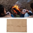 thumbnail image 4 of Retardant Cloth, Heat Insulation Mat Fireproof Fiber Blanket with Rope Holes Suitable for Camping Barbecue Outdoor Activities, 4 of 7