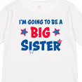 thumbnail image 4 of Inktastic July 4th Im Going to Be a Big Sister Girls Long Sleeve Toddler T-Shirt, 4 of 5
