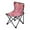 Candy Cane and Strawberry Pattern, variant on 600D Oxford Camping Chair Portable Foldable Chair Supports 220 lbs for Picnic, Fishing, Backpacking Candy Cane and Strawberry Pattern