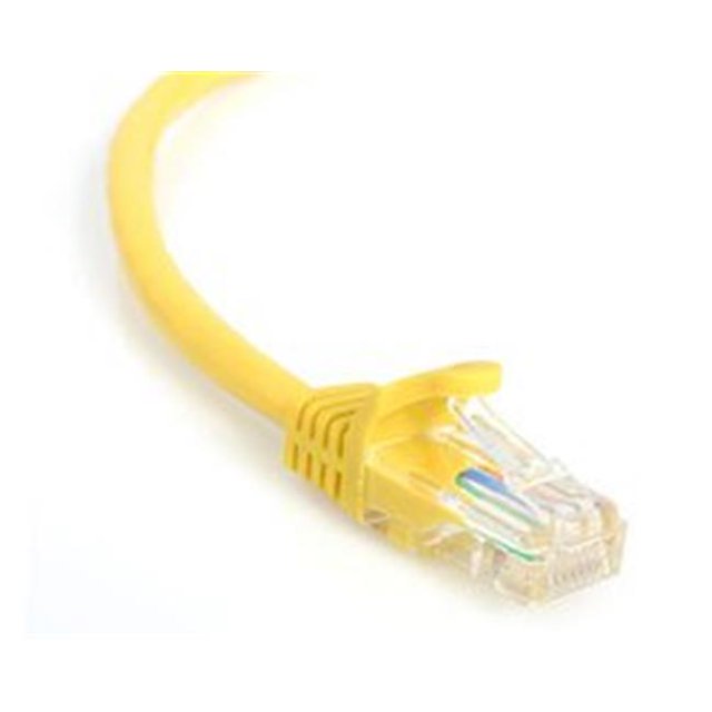 25 ft Jaune Snagless Catégorie 5e- 350 MHz- UTP Patch Cable