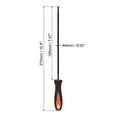 thumbnail image 2 of Uxcell Cuchilla de afilado de cadena de motosierra, paquete de 2, afilador de cadena de motosierra redondo de 5/32 pulgadas (4.0 mm), rojo y negro, 2 of 6