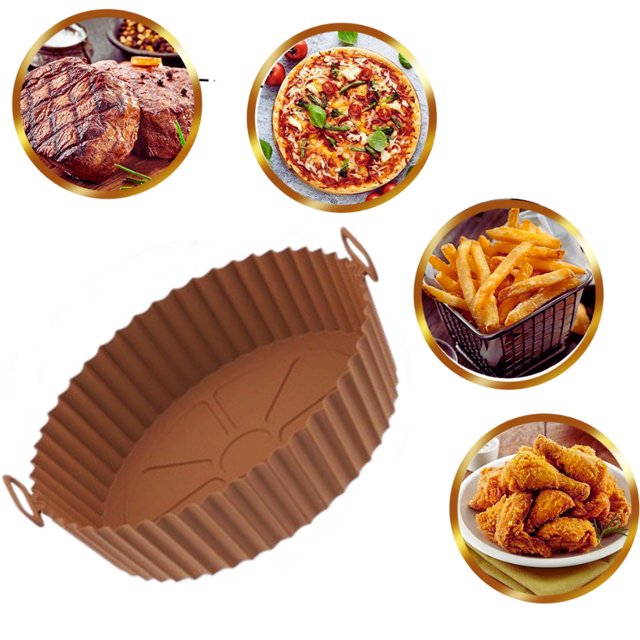 Cesta para freidora Airfryer con forma de revestimiento de silicona para hornear Deng Xun unisex