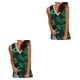 thumbnail image 3 of Minnieouse Chaleco de algodón para mujer, sin mangas, estampado, Sexy, holgado, para fiesta, playa, vacaciones, verano, Top, ropa cómoda, tipo 3 tipo 3 XXL 2piezas, 3 of 6