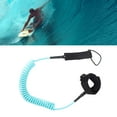 thumbnail image 1 of 9.8ft Surf Leash Spiral 7mm Thickness TPU Coiled Paddle Board Leash Paddleboard Rope for Surfing and Paddleboarding, 1 of 7