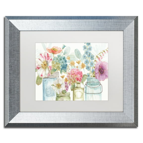 Trademark Art Floral Framed Art Print, by Lisa Audit
