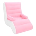thumbnail image 2 of Sofá inflable, fácil de inflar Rosa Multiusos Suave En Forma de S Salón inflable Fuerte Soporte de Carga para Sala de Estar, 2 of 7