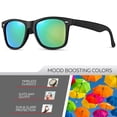 thumbnail image 2 of Gafas de sol retro polarizadas UV400 para hombres y mujeres, 2 of 6